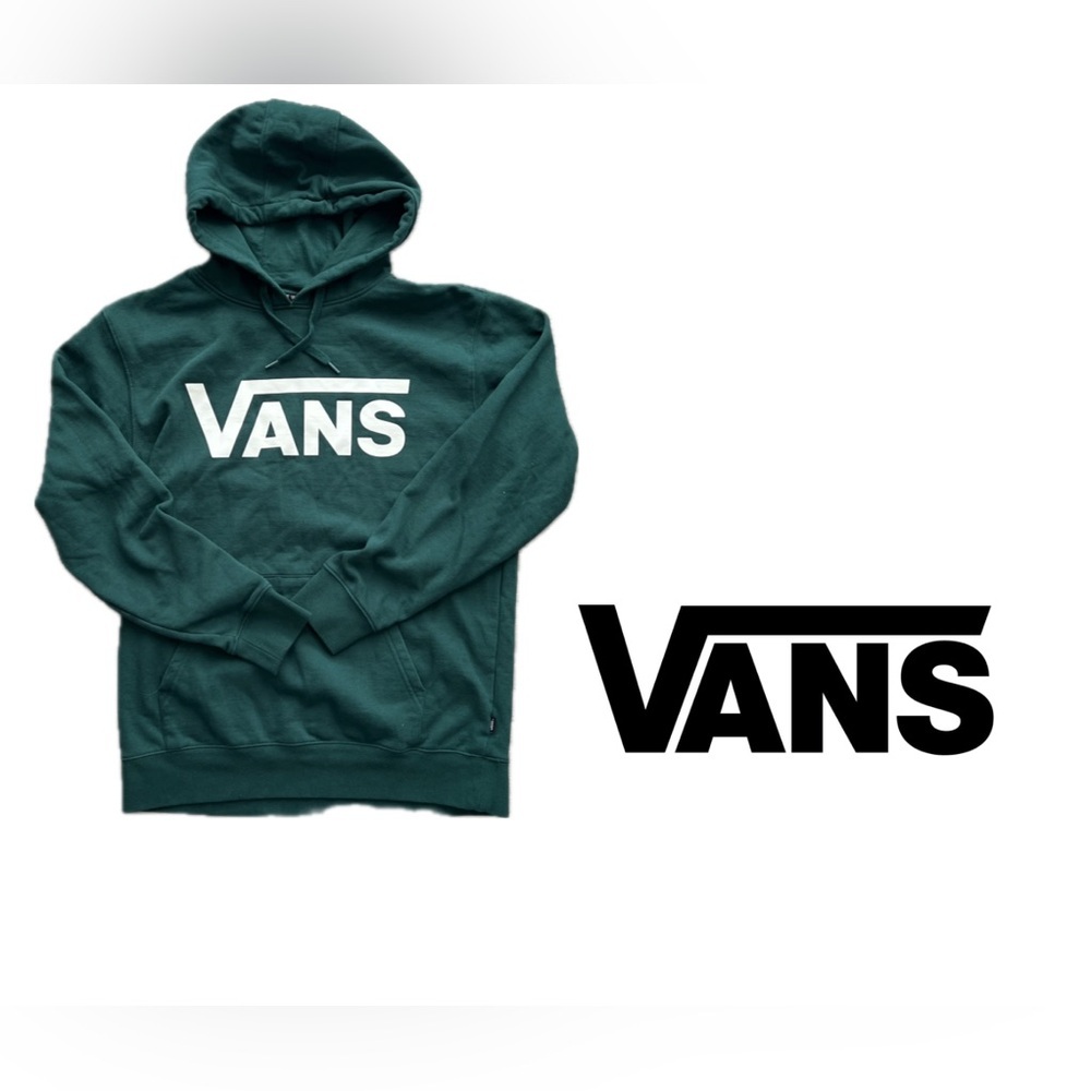 Vans Green Hoodie Size M Cozy Campfire 2000s Y2K